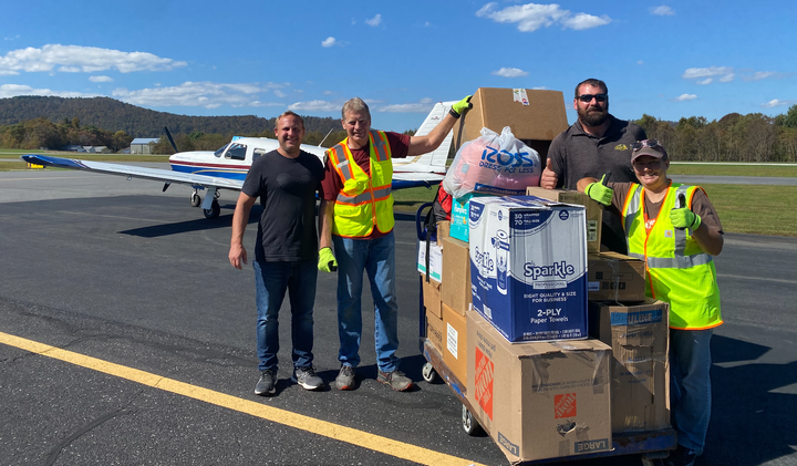 Local volunteers step up for Hurricane Helene victims